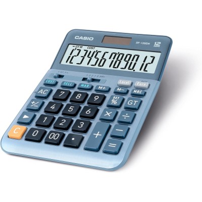 Casio Calculatrice de bureau DF120EM